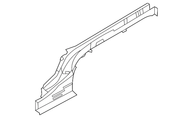Rear Side Member, Left - Nissan (G5511-5EEMA)