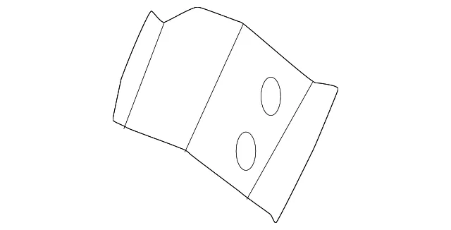 Striker Retainer Assembly, Left - Nissan (G6691-6LBMA)