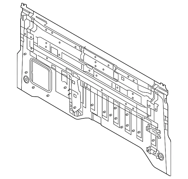 Back Panel - Nissan (G9100-EZ0MA)
