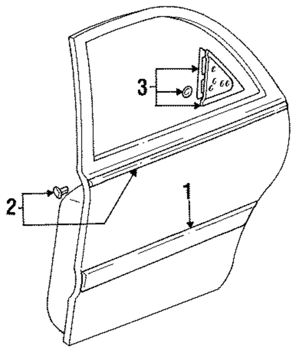 Protector'C' L Side/Nla - Driver's Side (LH) - Mazda (GA2K-50-693D-00)