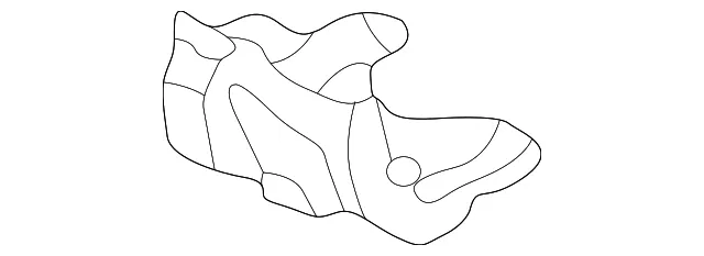 Rear Extension - Driver's Side (LH) - Mazda (GA5R-54-390F)