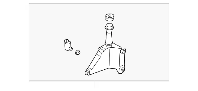 Tank Washer Front - MAZDA (GC1M67480)