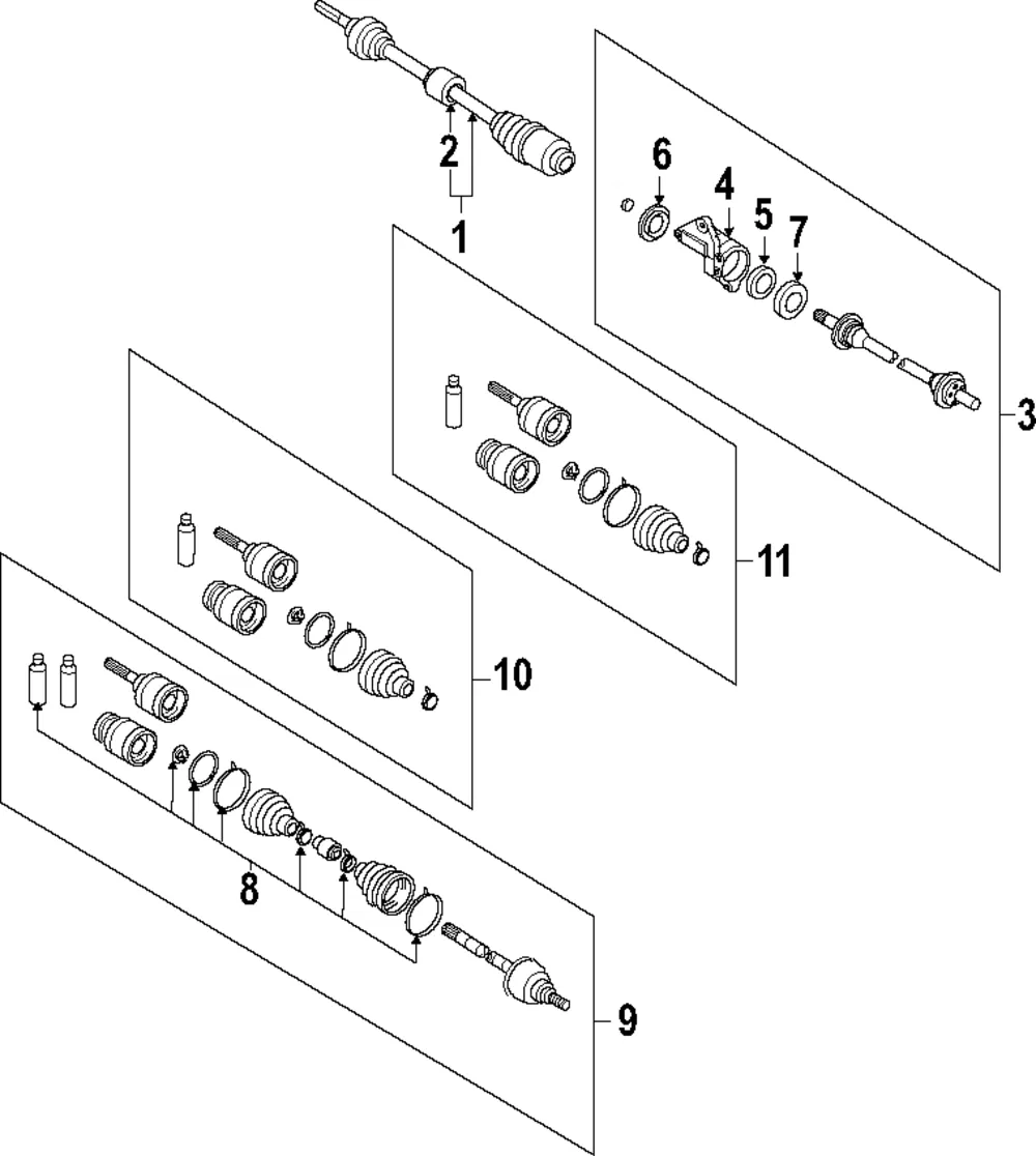 Damper Dynamic - MAZDA (GD4425411)