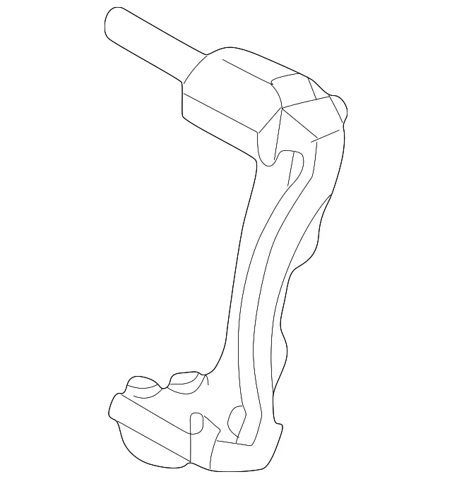 Support L Mounting - Driver's Side (LH) - Mazda (GD7E-33-29X)