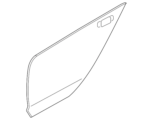Outer Panel - Passenger Side (RH) - Mazda (GHK1-72-031)