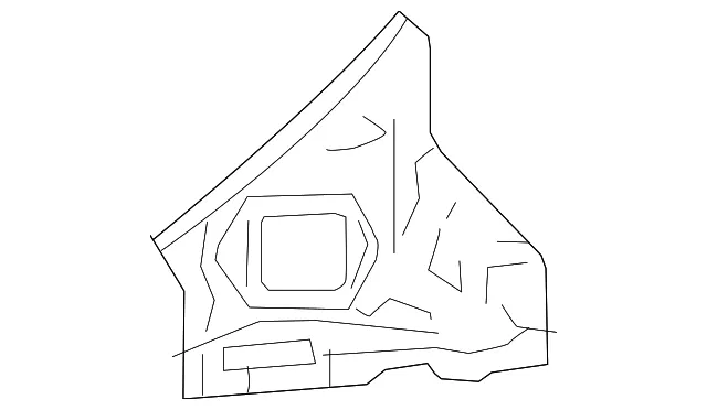 Rear Panel - Passenger Side (RH) - Mazda (GHY1-70-40X)