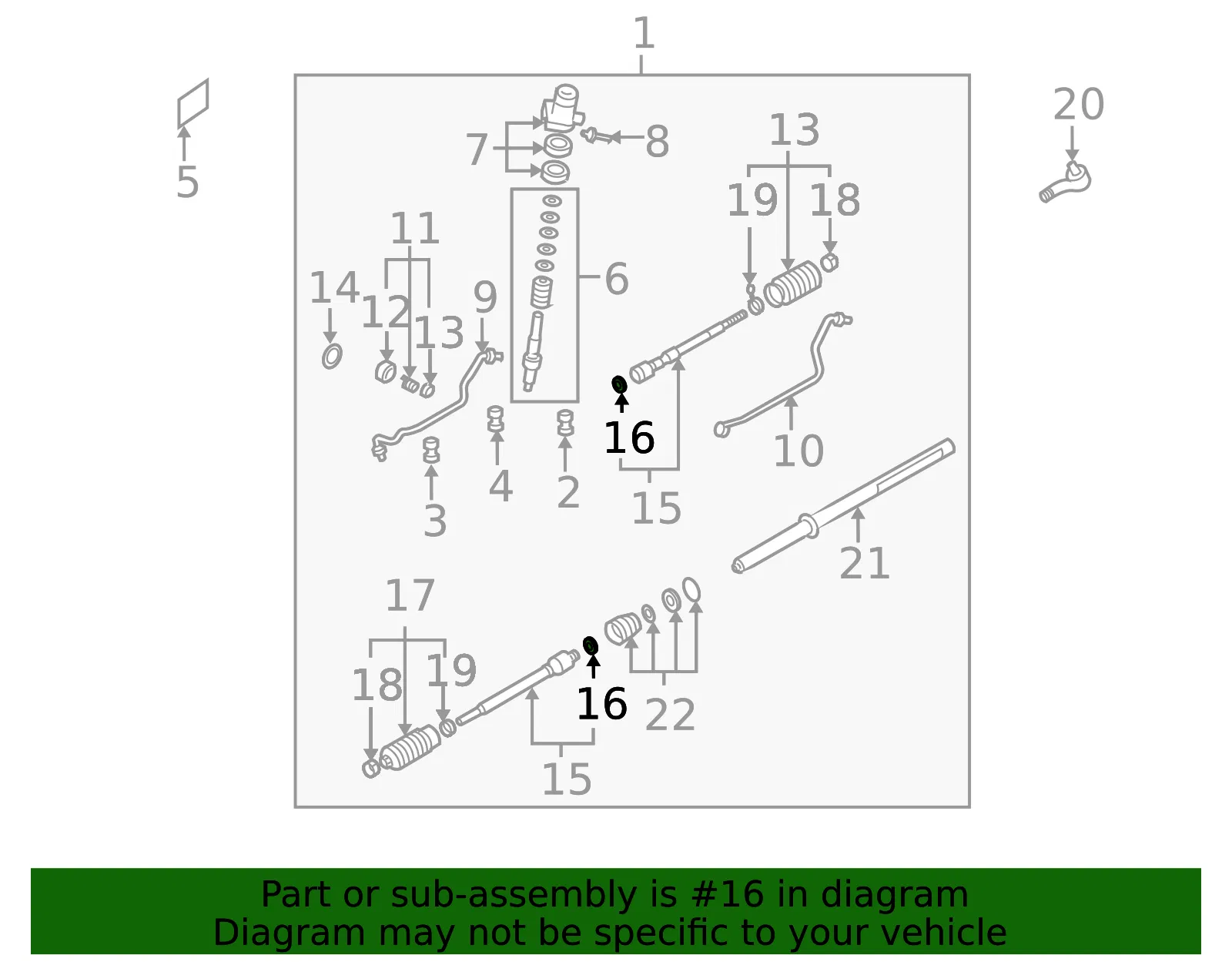 Washer - Mazda (GJ6A32132) - view 3