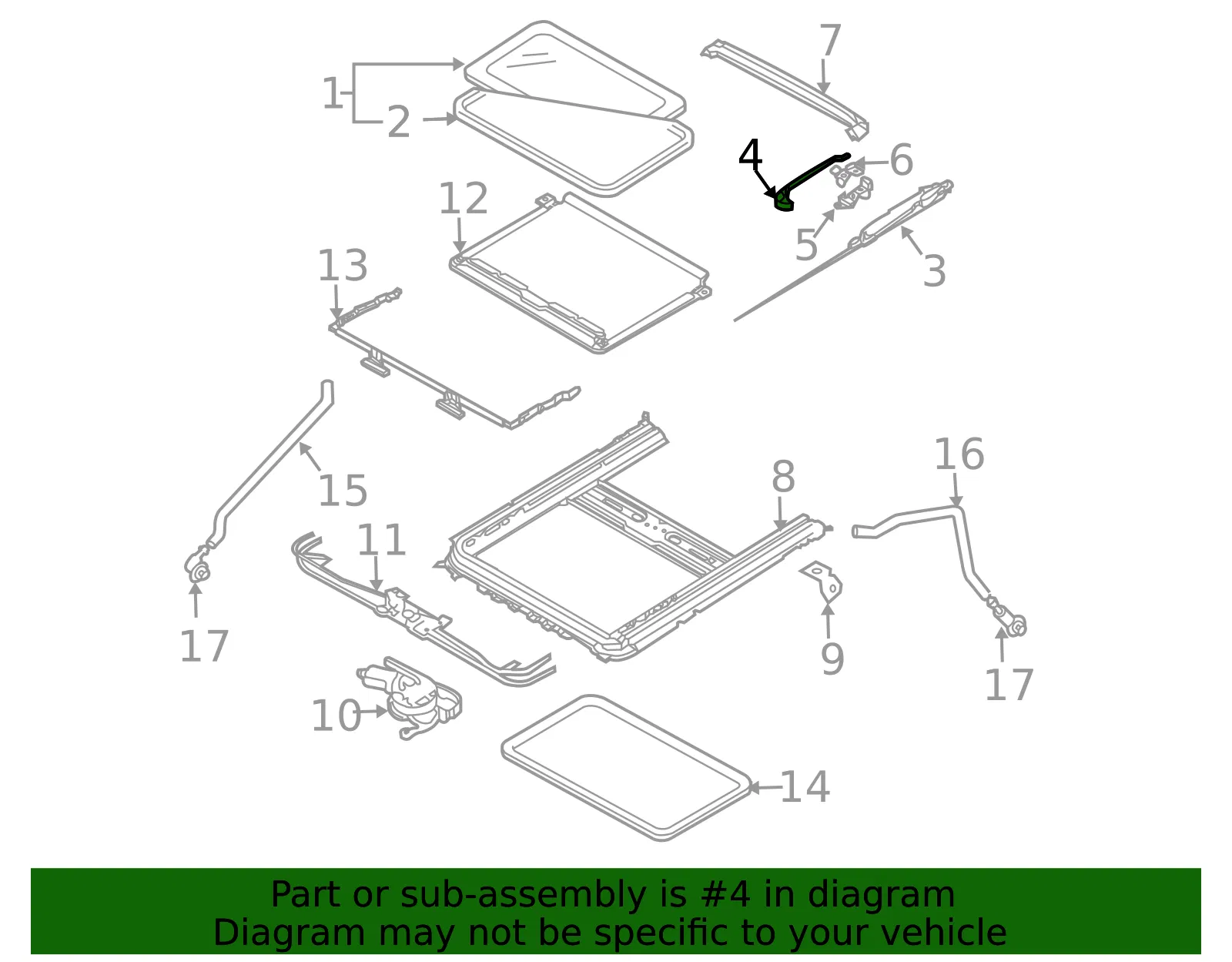 Link - Driver's Side (LH) - Mazda (GJ6R-69-9H7) - view 2