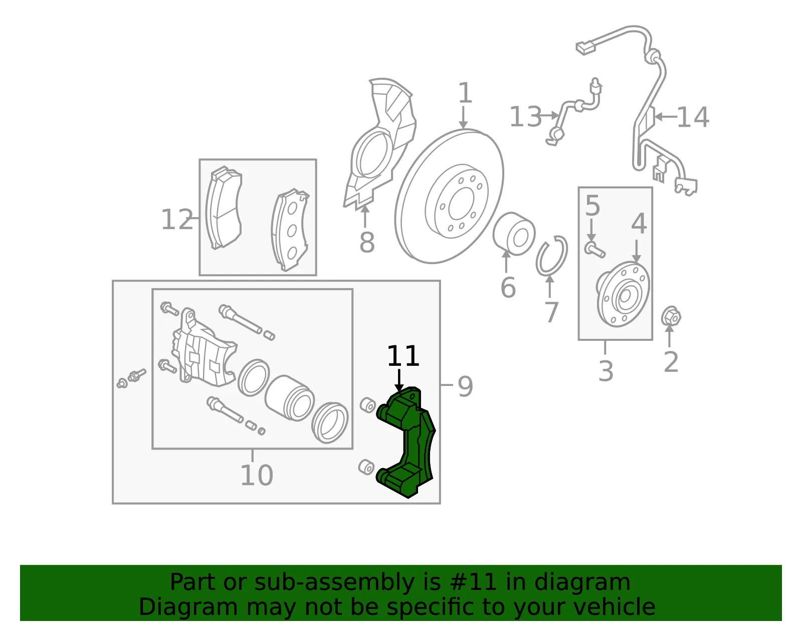 Mount Bracket - Mazda (GP7A-33-281B) - view 3