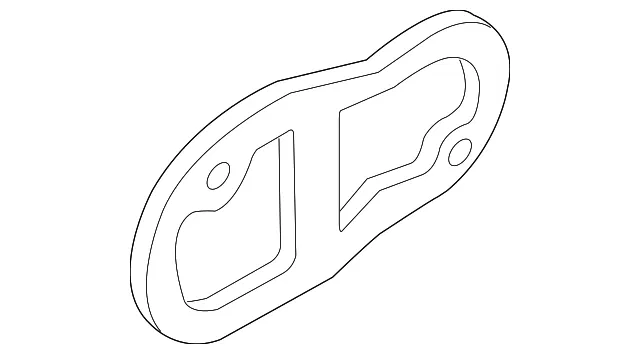 Gasket R Base - Passenger Side (RH) - Mazda (GP9A-51-153)