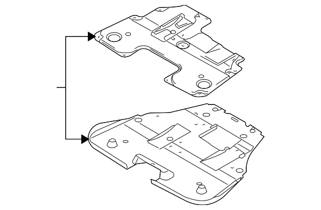 Cover Under - MAZDA (GP9A56110A)