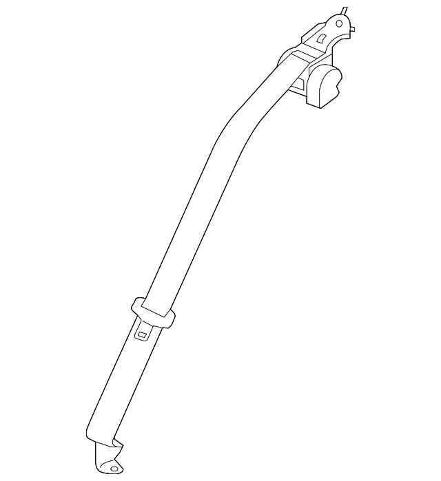 Outer Belt Assembly - Passenger Side (RH) - Mazda (GJY9-57-730A)