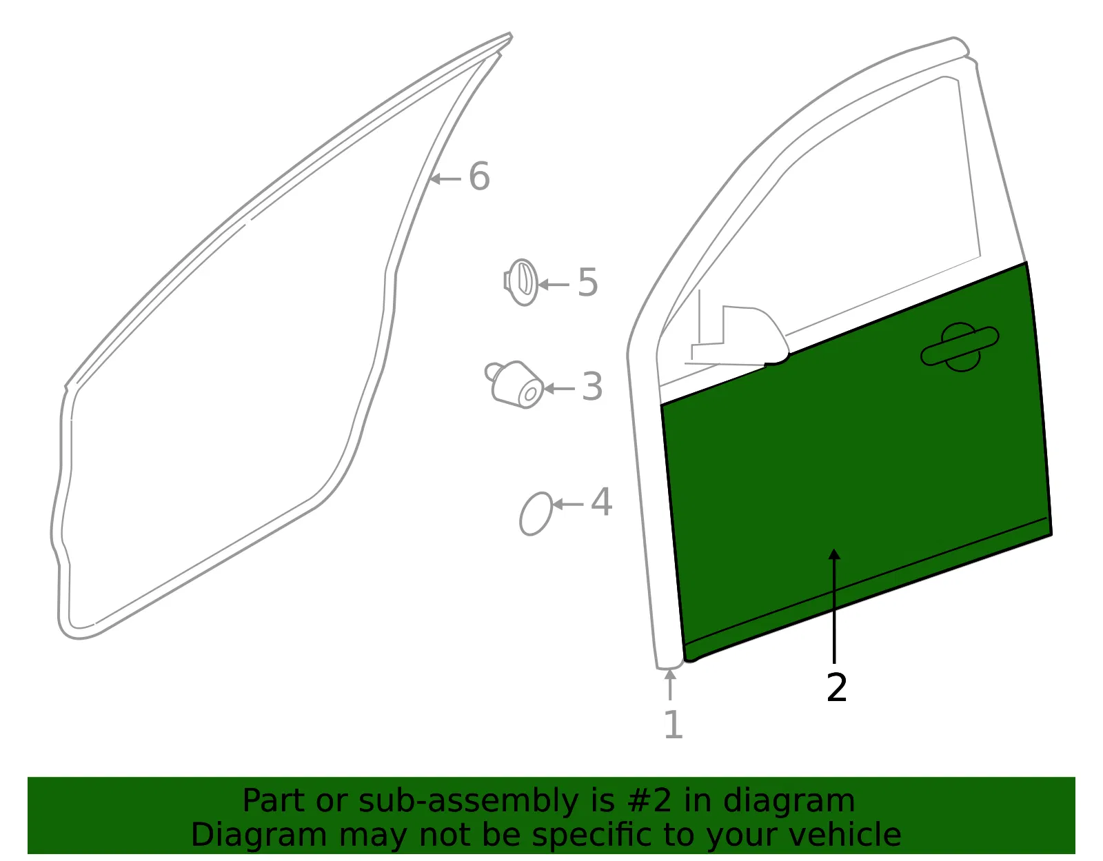 Outer Panel - Nissan (H0153-5EFMB) - view 2