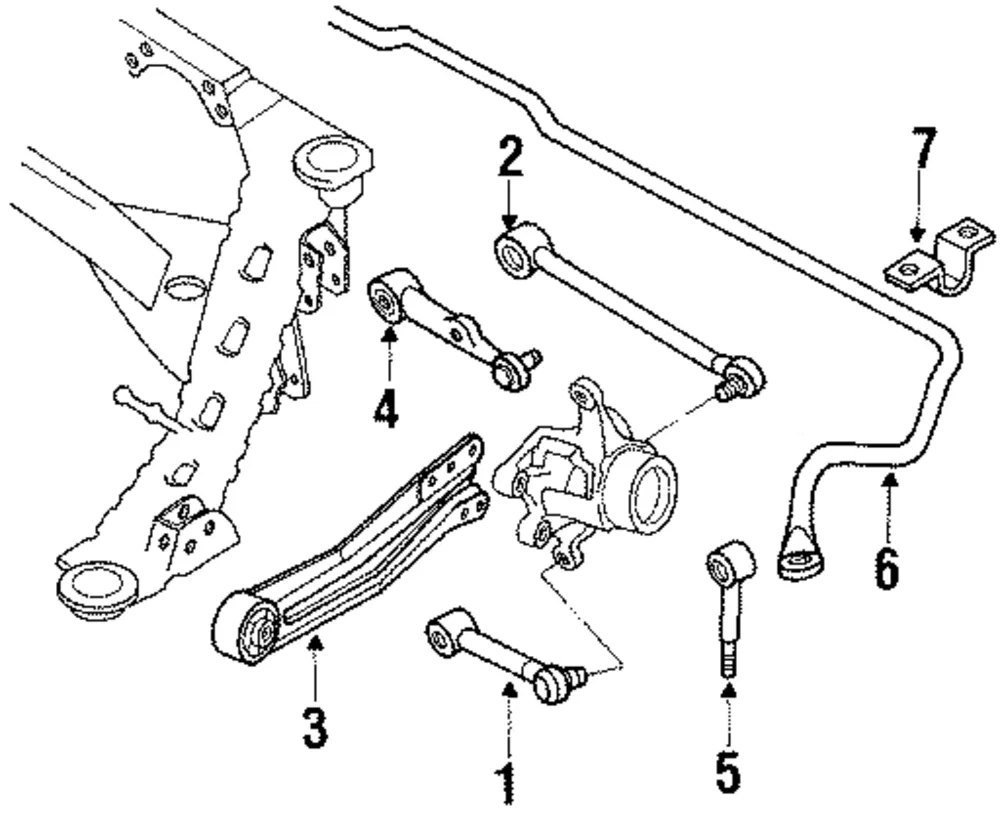 Trailing Link - Mazda (he2128320)