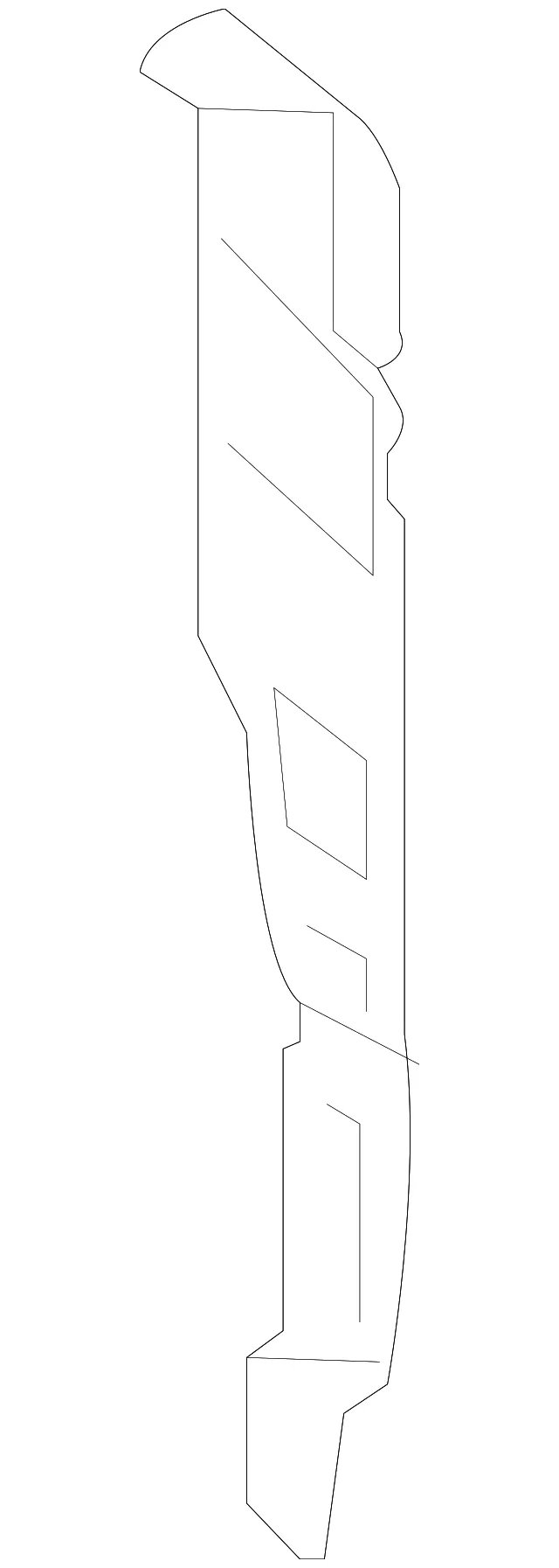 Reinforcement - Passenger Side (RH) - Nissan (K3384-EZ0MC)