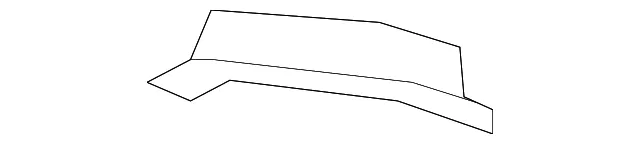 Upper Seal - Passenger Side (RH) - Mazda (KA0G-51-3H8)