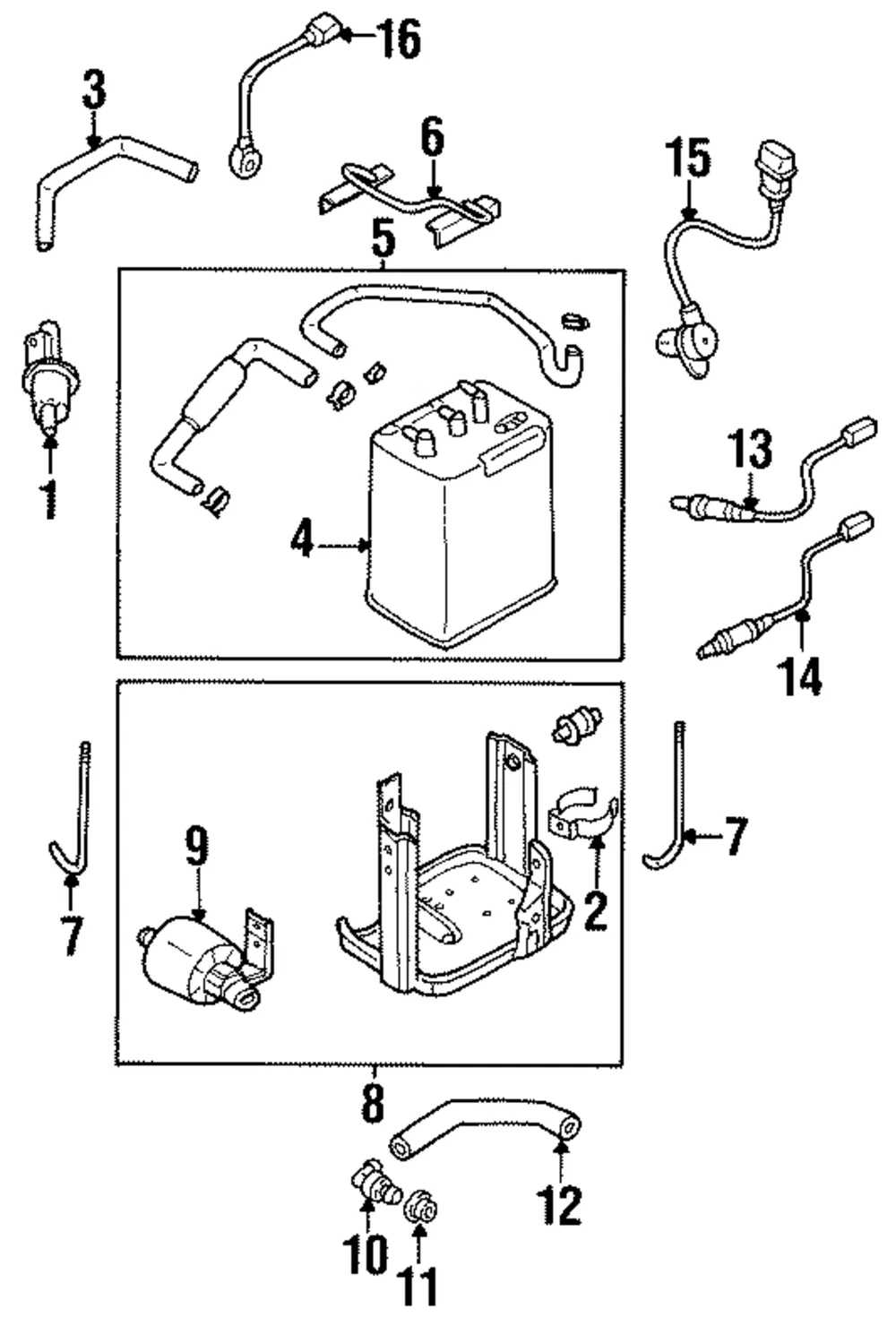 PCV Valve - Kia (KB603-13890)