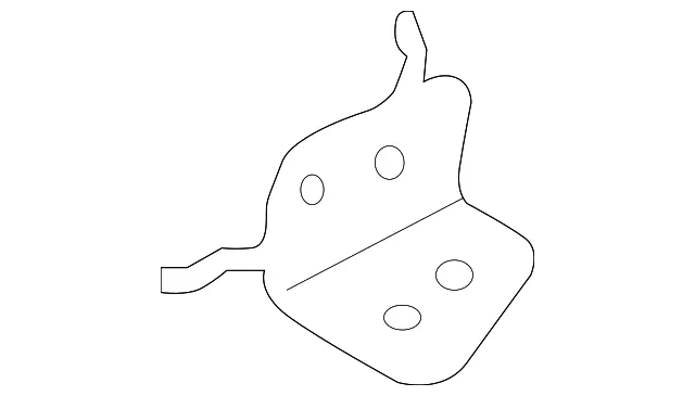 Mount Bracket - Passenger Side (RH) - Mazda (KD45-57-78X)