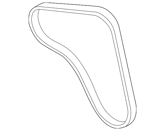 Belt'V' /Nla - MAZDA (KLG418381)