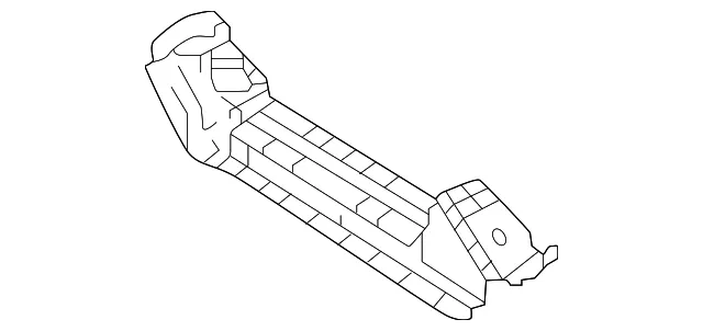 Floor Pan Cross-Member - Mazda (KMV6-54-650)