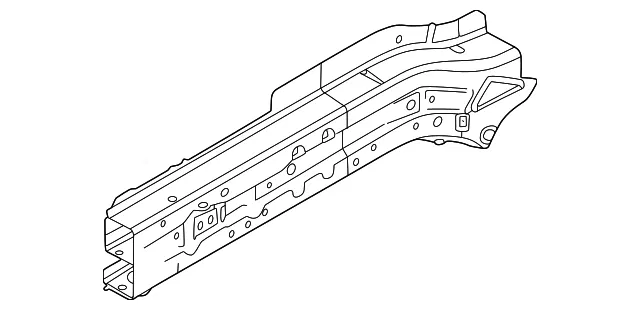 Outer Rail - Mazda (KMY6-54-320)