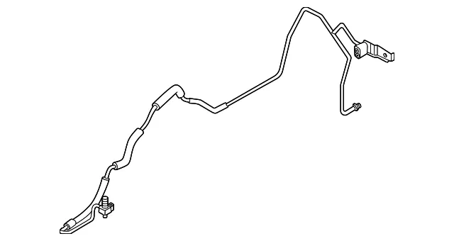 Rear Suction Line - Mazda (KR9P-61-4KX)
