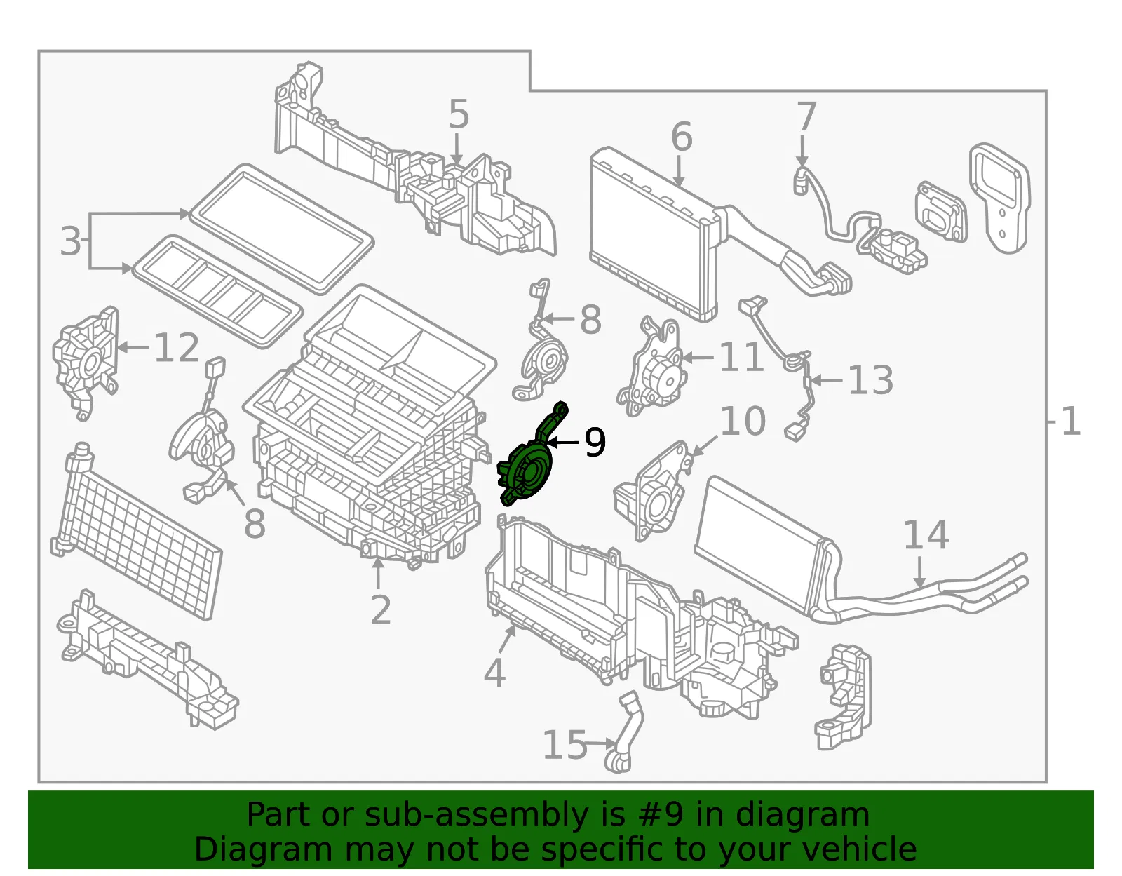 Link - Mazda (KR9P-61-A30A) - view 2