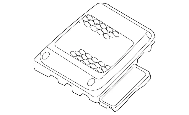 Cover Air Case - MAZDA (L3K9207B0F)