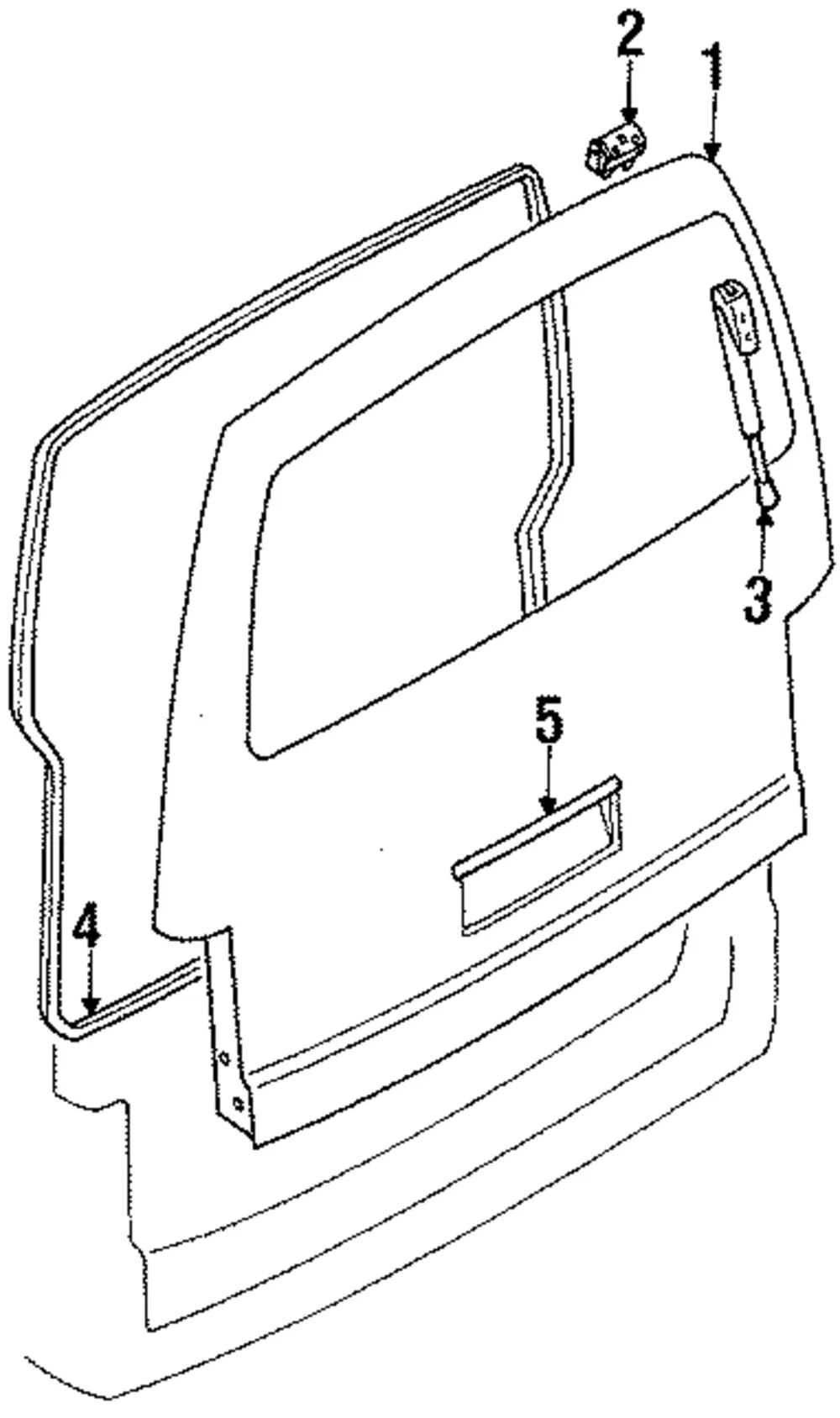 Stay Rt Damper - Passenger Side (RH) - Mazda (LA01-62-620C)