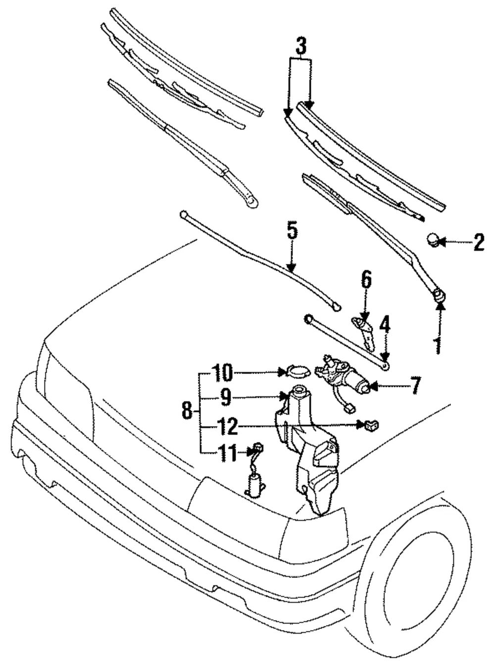 Bracket - Mazda (la0267485)
