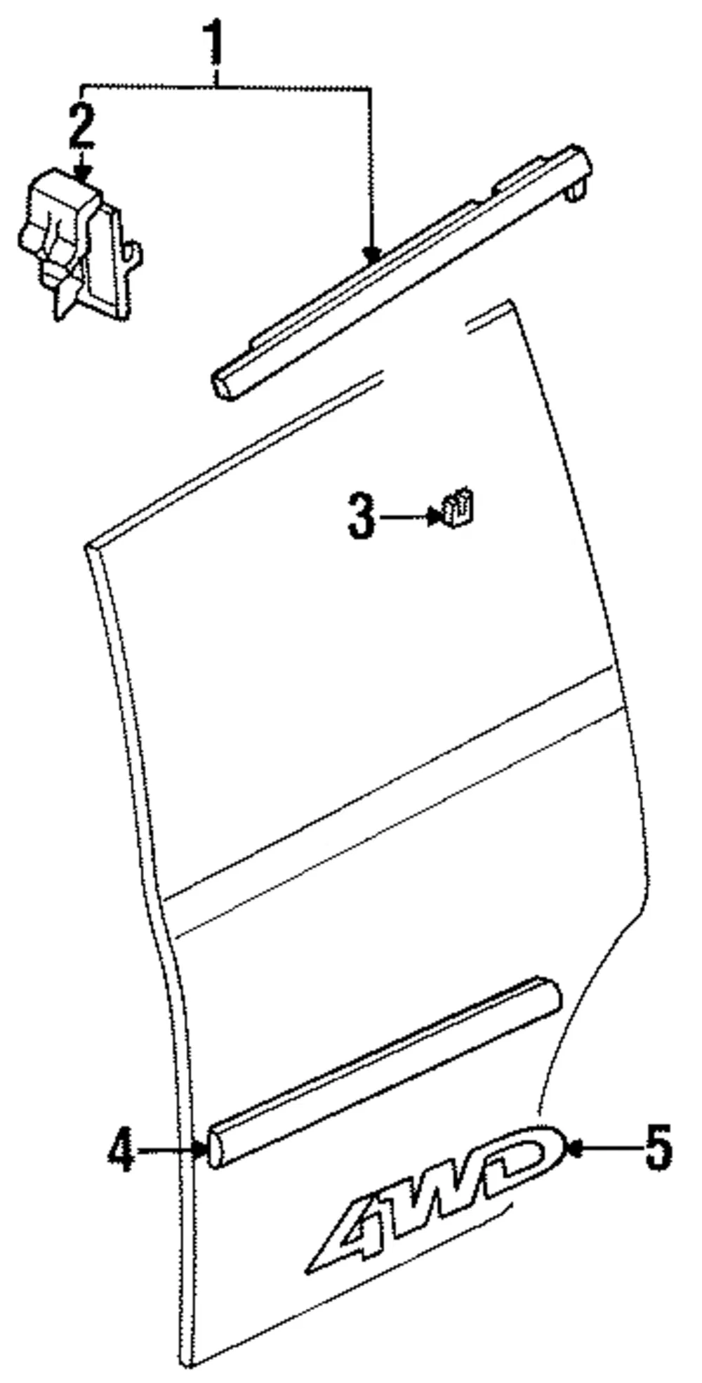 Protector C L Side - Driver's Side (LH) - Mazda (LBY3-50-693)