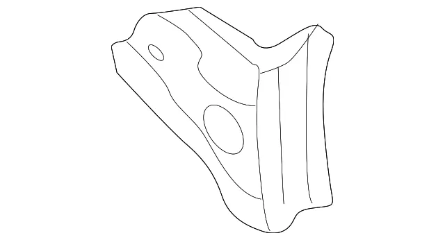 Bracket Lateral Rod - MAZDA (LC62549W0B)