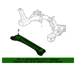 Member Transverse - MAZDA (LD4734H90) - view 4