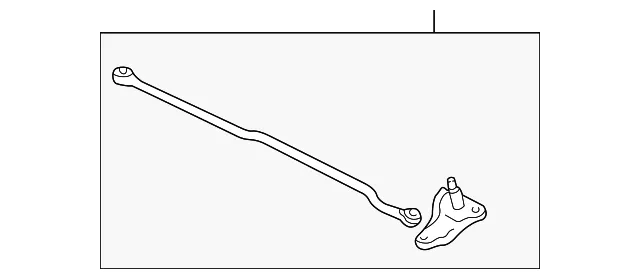 Link Wiper - Driver's Side (LH) - Mazda (LD48-67-360)