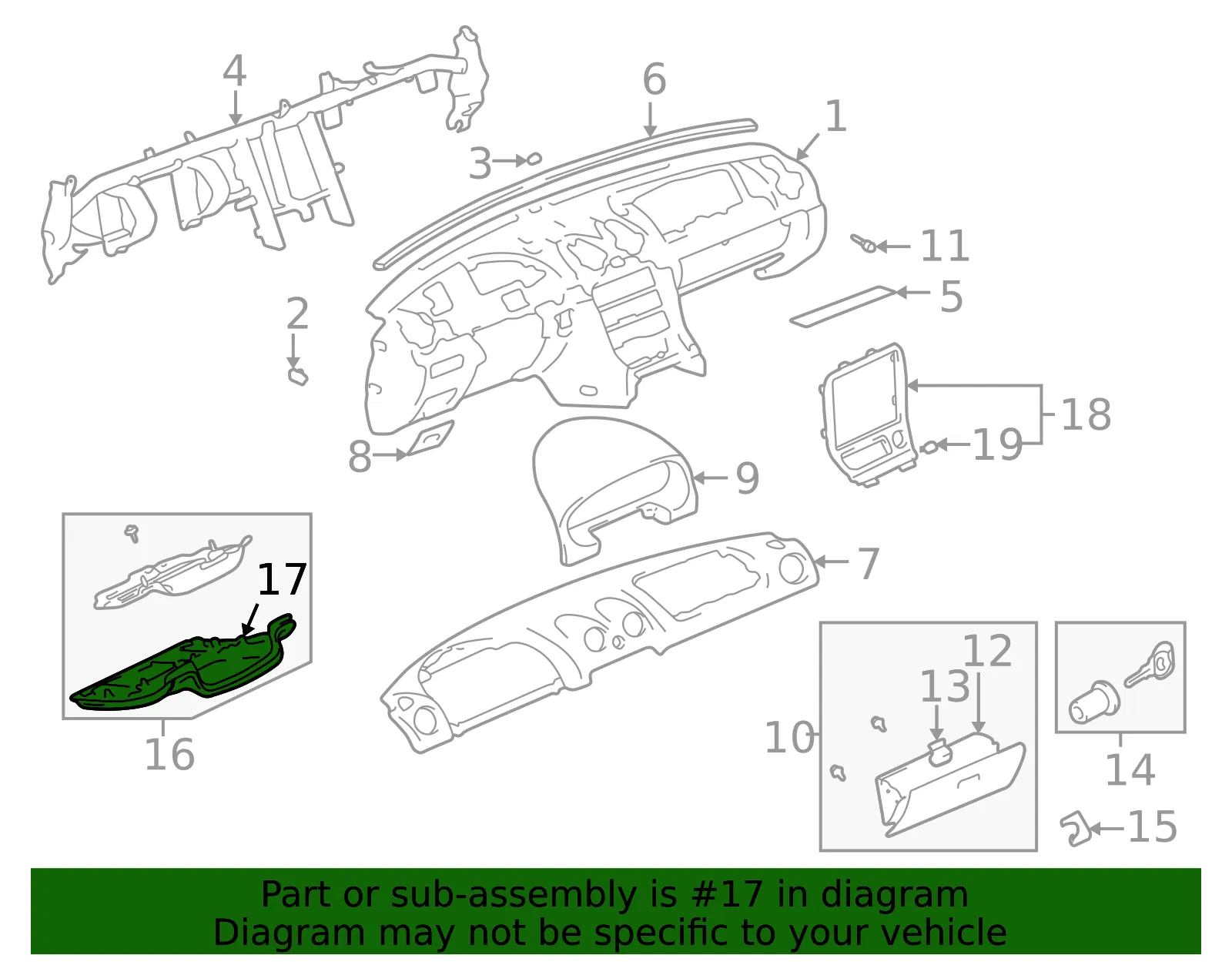 Panel Lower - MAZDA (N05364261B80) - view 2