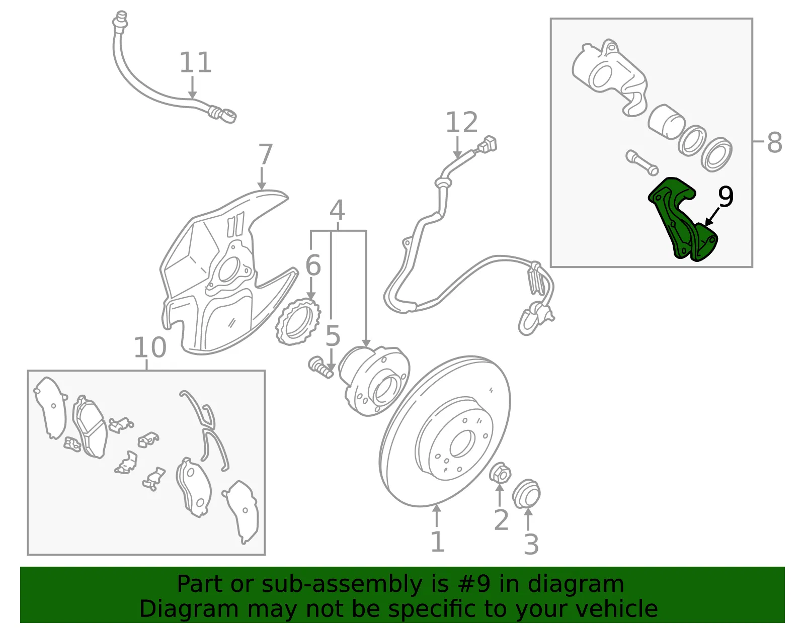 Support L Mounting - MAZDA (NA7533291) - view 2