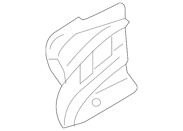 Panel Reinforced - Passenger Side (RH) - Mazda (N243-56-51YA)