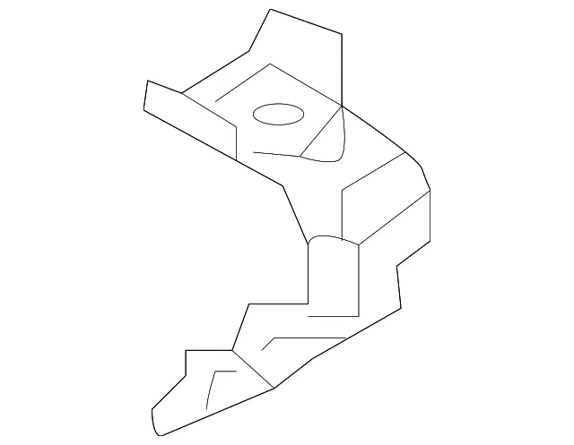 Retainer - Passenger Side (RH) - Mazda (N243-50-2R1)