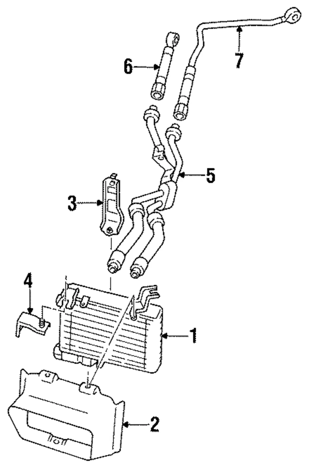 Hose Oil - MAZDA (N3A114830B)