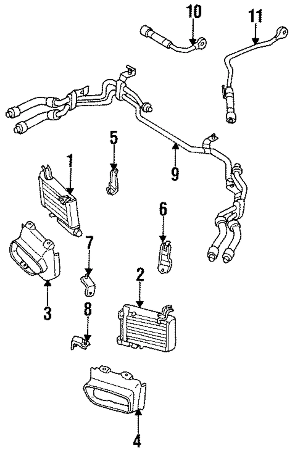 Hose Oil - MAZDA (N3A314830B)