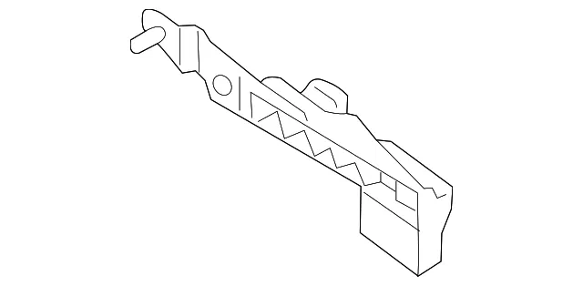 Front Panel Bracket - Mazda (NA1P-64-31XC) - view 2