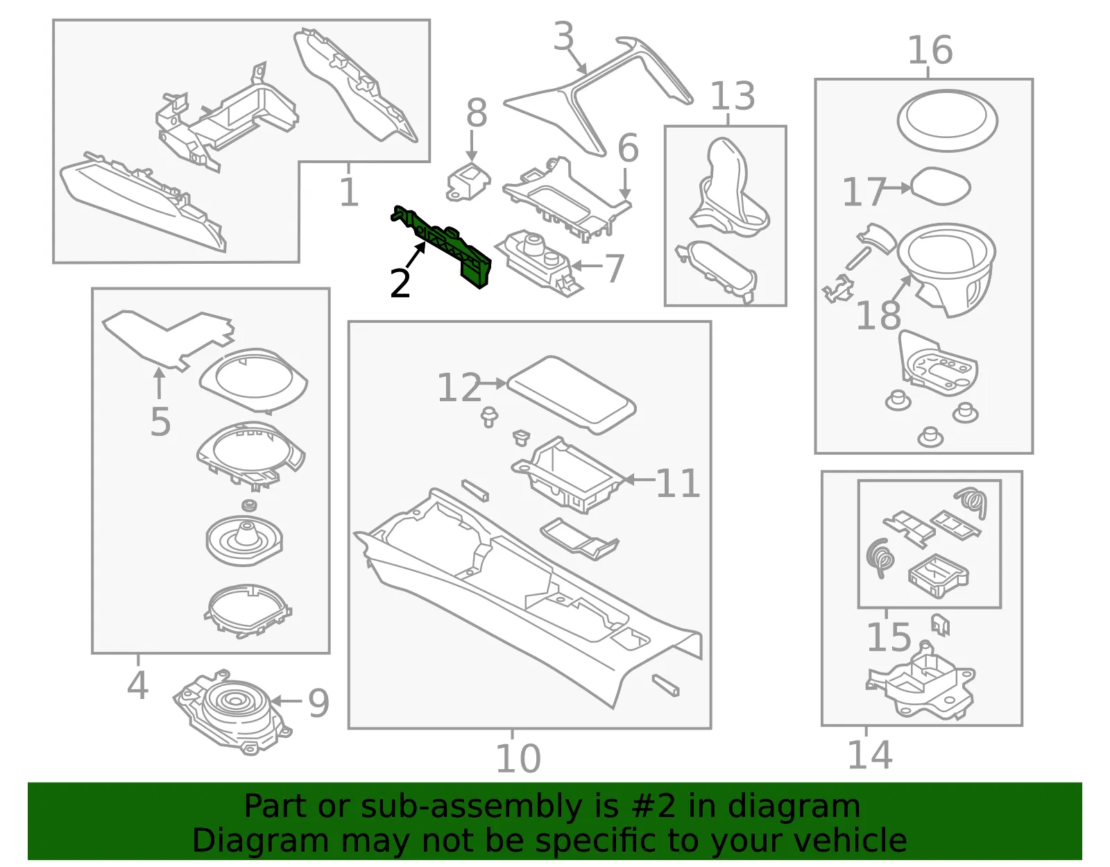 Front Panel Bracket - Mazda (NA1P-64-31XC) - view 3