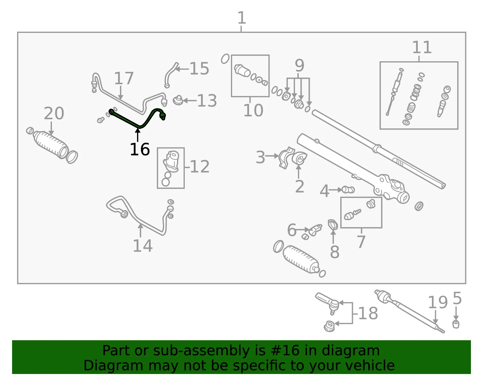 Return Pipe - Passenger Side (RH) - Mazda (NC10-32-45X) - view 2