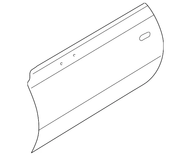 Outer Panel - Passenger Side (RH) - Mazda (NC10-58-030G)
