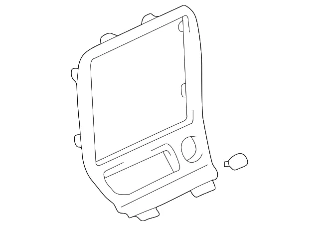 Panel Center - MAZDA (NC1055210B) - view 2
