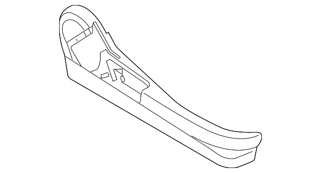 Side Shield - Passenger Side (RH) - Mazda (NE55-88-1G1B-02)