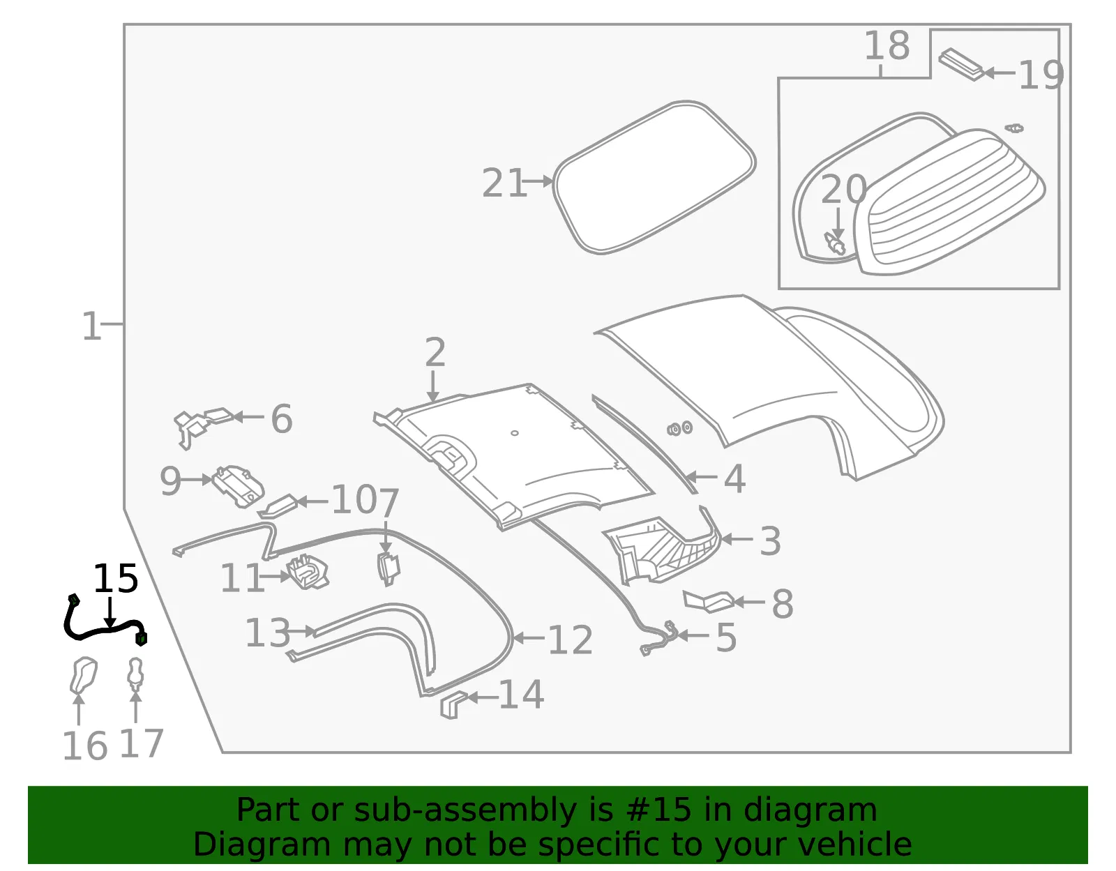 Cord Short - MAZDA (NF7767SH0A) - view 2