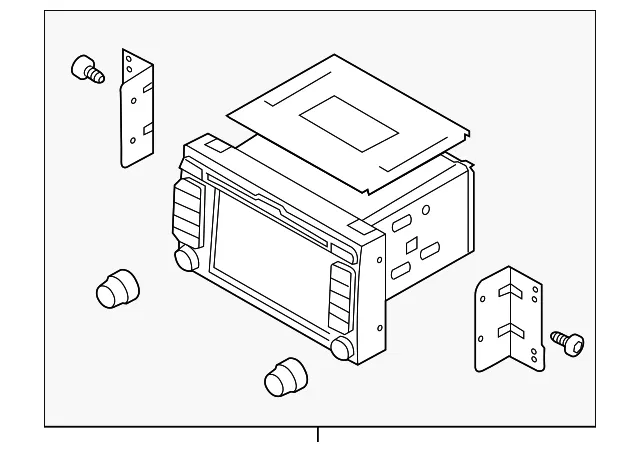 Radio - Kia (R6560-1W100CA)