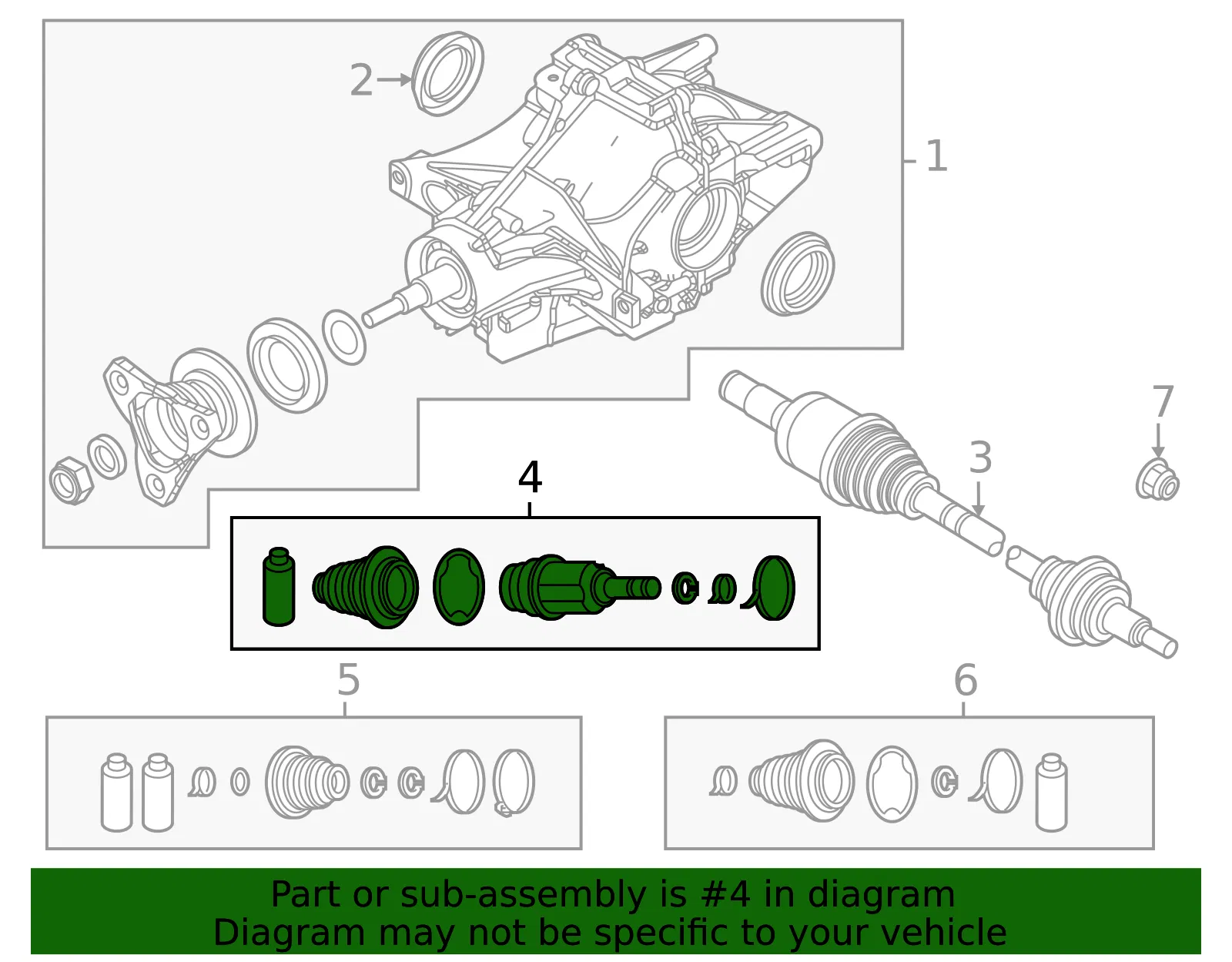 Inner Joint - Mazda (RD0A-22-520) - view 2