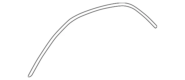 Protector L Drip Mldg - Driver's Side (LH) - Mazda (T001-50-537B)